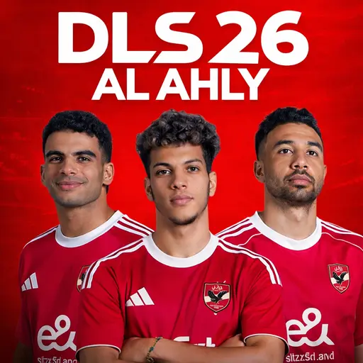 لعبة دريم ليج الاهلي والزمالك DLS Alahly مهكرة للأندرويد