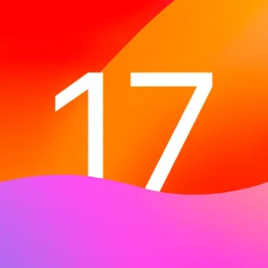ثيم الأيفون للأندرويد Launcher iOS 17 Pro مهكر