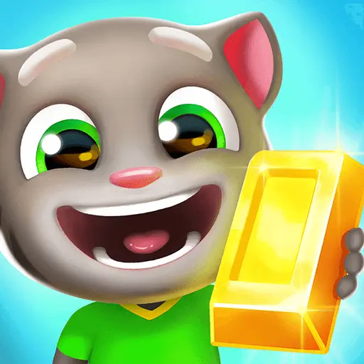 لعبة توم المتكلم يطارد الذهب Talking Tom Gold Run مهكرة للأندرويد