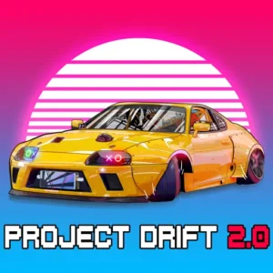 لعبة بروجكت دريفت Project Drift 2.0 مهكرة للأندرويد
