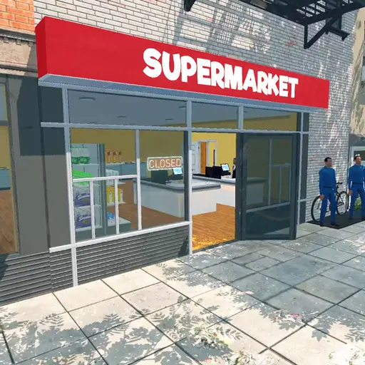 لعبة متجر سوبر ماركت Supermarket Simulator مهكرة للأندرويد