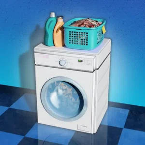 لعبة غسيل الملابس Laundry Store Simulator مهكرة للأندرويد